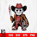 Washington State Cougars Jason Voorhees Horror Svg Eps Dxf Png File, NCAA svg, Digital Download, Instant Download