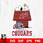 Washington State Cougars Snoopy Chill Football SVG DXF EPS PNG FILE,Snoopy File Cut, NCAA Digital Download,Instant Download,Christmas Silhouette