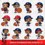 Washington Wizards Betty Boop NBA Bundle 12 SVG Svg Eps Dxf Png File,Bundle NBA svg, Digital Download, Instant Download