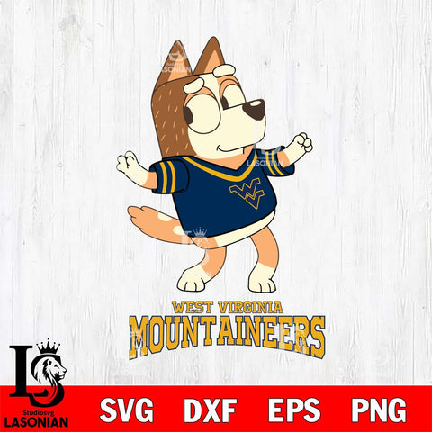 West Virginia Mountaineers Chilli Dance Svg Eps Dxf Png File, Digital Download, Instant Download