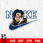West Virginia Mountaineers Chucky Nike Svg Eps Dxf Png File, Digital Download, Instant Download