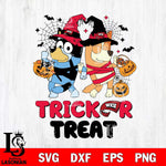 Western Kentucky Hilltoppers Bluey Trick or Treat Halloween 2 Svg Eps Dxf Png File, Digital Download, Instant Download