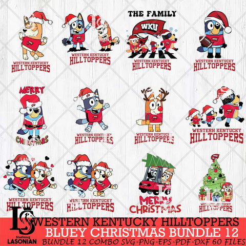 Western Kentucky Hilltoppers Disney NCAA Sport Bundle SVG PNG Svg Eps Dxf Png File, Digital Download