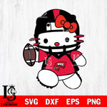 Western Kentucky Hilltoppers Hello Kitty sport 11 Svg Eps Dxf Png File, NCAA svg, Digital Download, Instant Download