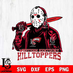 Western Kentucky Hilltoppers Jason Voorhees Horror 12 Svg Eps Dxf Png File, NCAA svg, Digital Download, Instant Download