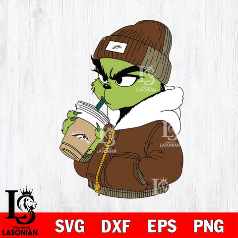 Western Michigan Broncos Boujee Grinch 6 Svg Eps Dxf Png File, Digital Download, Instant Download