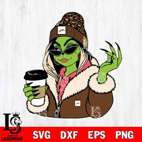 Western Michigan Broncos Boujee Grinch 9 Svg Eps Dxf Png File, Digital Download, Instant Download
