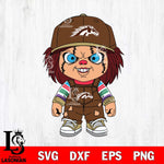 Western Michigan Broncos Chucky Football Horror Halloween Svg Eps Dxf Png File, NCAA svg, Digital Download, Instant Download