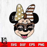 Western Michigan Broncos Minnie Mouse Love Svg Eps Dxf Png File, NCAA svg, Digital Download, Instant Download