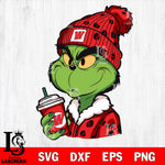 Boujee grinch wheatmore svg eps dxf png file, Digital Download , cricut file