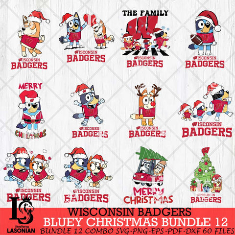 Wisconsin Badgers Disney NCAA Sport Bundle SVG PNG Svg Eps Dxf Png File, Digital Download