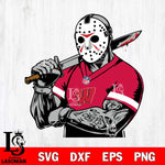 Wisconsin Badgers Jason Voorhees Horror 6 Svg Eps Dxf Png File, NCAA svg, Digital Download, Instant Download