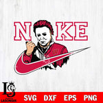 Wisconsin Badgers Michael Myers Nike Svg Eps Dxf Png File, Digital Download, Instant Download