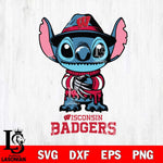 Wisconsin Badgers Stitich Freddy Krueger Svg Eps Dxf Png File, NCAA svg, Digital Download, Instant Download