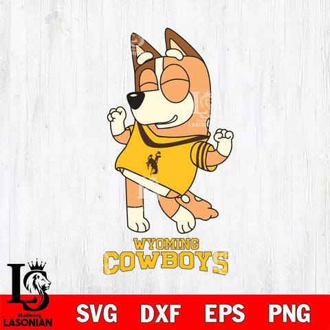 Wyoming Cowboys Chilli Dance Sport Svg Eps Dxf Png File, Digital Download, Instant Download