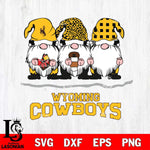 Wyoming Cowboys Gnomes Coffee Svg Eps Dxf Png File, Digital Download, Instant Download