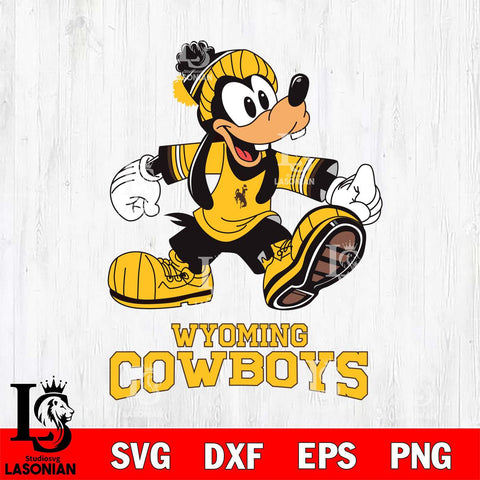 Wyoming Cowboys Goofy Cool Sport SVG DXF EPS PNG FILE,NCAA svg ,Football Digital Download,Instant Download, Silhouette