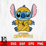 Wyoming Cowboys Stitch Mummy Svg Eps Dxf Png File, NCAA svg, Digital Download, Instant Download