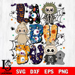 labubu horror film SVG DXF EPS PNG FILE,Halloween File Cut, NCAA Digital Download,Instant Download,Christmas Silhouette