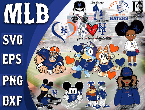 New York Mets Bundle svg, New York Mets SVG Files,MLB Cricut, Silhouette Studio, Digital Cut Files, Digital Download