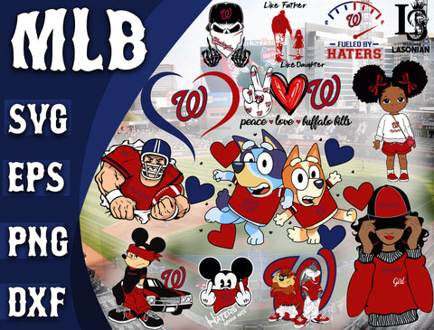 Washington Nationals Bundle svg,Washington Nationals SVG Files,MLB Cricut, Silhouette Studio, Digital Cut Files, Digital Download