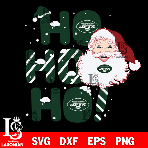 Ho ho ho New York Jets svg eps dxf png file, Digital Download , Instant Download