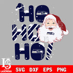 Ho ho ho Seattle Seahawks svg eps dxf png file, Digital Download , Instant Download