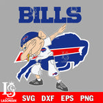 Buffalo Bills NFL Football Jeffy Dabbing Sports For Fans svg, NFL svg eps dxf png file, Digital Download , Instant Download