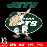 New York Jets NFL Football Jeffy Dabbing Sports For Fans svg, NFL svg eps dxf png file, Digital Download , Instant Download