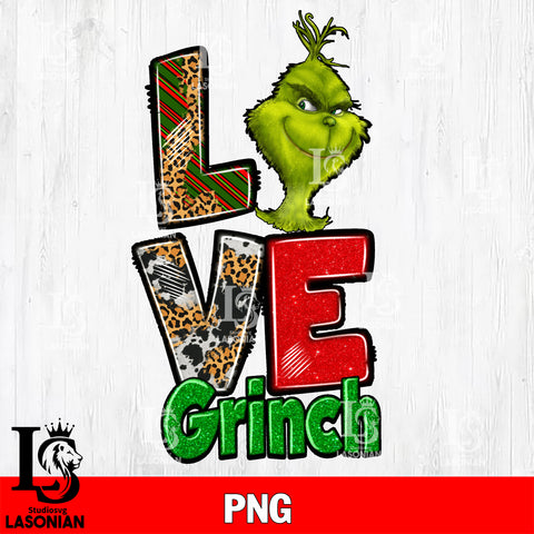 Love Grinch PNG file , Digital Download , Instant Download