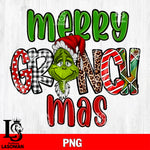 Merry Grinchmas PNG file , Digital Download , Instant Download
