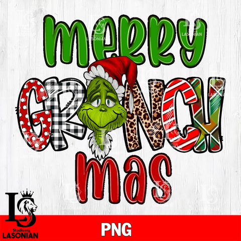 Merry Grinchmas PNG file , Digital Download , Instant Download