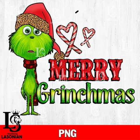 Merry Grinchmas PNG file , Digital Download , Instant Download
