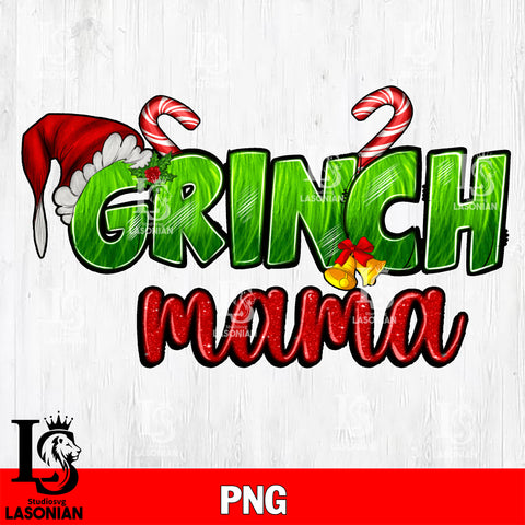Grinch Mama PNG file , Digital Download , Instant Download