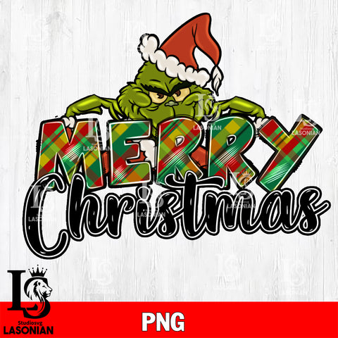 Merry christmas grinch PNG file , Digital Download , Instant Download