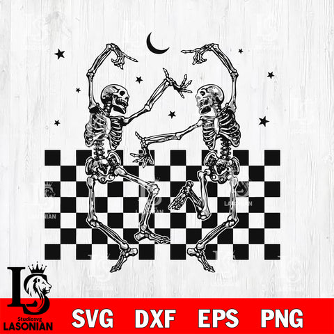 Dancing Skeletons Halloween , Bluey halloween png file, Digital Download , Instant Download