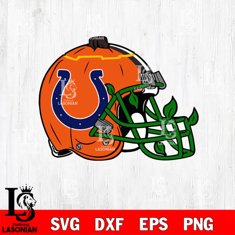 Indianapolis Colts helmet halloween svg, NFL svg eps dxf png file, Digital Download , Instant Download