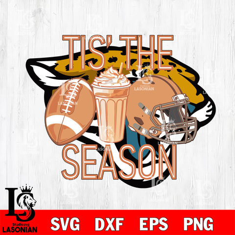 Jacksonville Jaguars Tis the season svg eps dxf png file, Digital Download , Instant Download