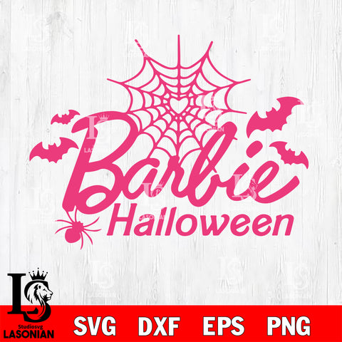 Barbie halloween bundle 6 svg eps dxf png file, Digital Download , Instant Download