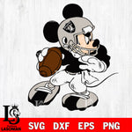Disney Mickey Mouse Las Vegas Raiders svg dxf eps png, Digital Download , Instant Download