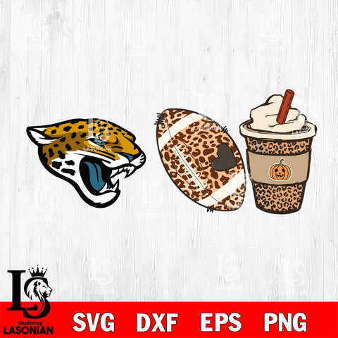 Fall Season Leopard Jacksonville Jaguars svg, NFL svg eps dxf png file, Digital Download , Instant Download