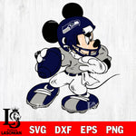 Disney Mickey Mouse Seattle Seahawks svg dxf eps png, Digital Download , Instant Download