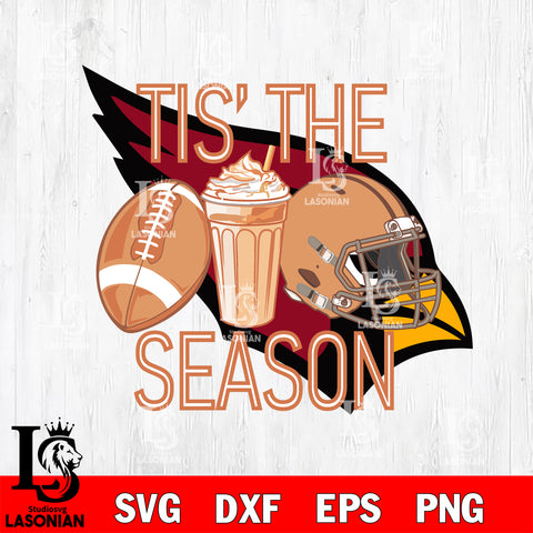 Arizona Cardinals Tis the season svg eps dxf png file, Digital Download , Instant Download