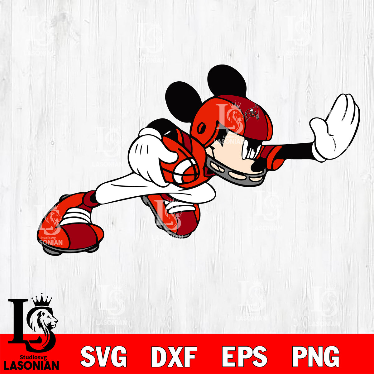 Disney Mickey Mouse Tampa Bay Buccaneers SVG , NFL svg,eps,dxf,png fil ...