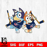 Bluey Dallas Stars svg dxf eps png file, Digital Download , Instant Download