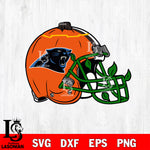 Carolina Panthers helmet halloween svg, NFL svg eps dxf png file, Digital Download , Instant Download
