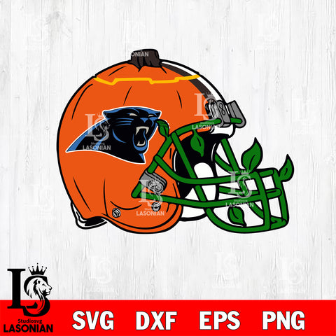 Carolina Panthers helmet halloween svg, NFL svg eps dxf png file, Digital Download , Instant Download