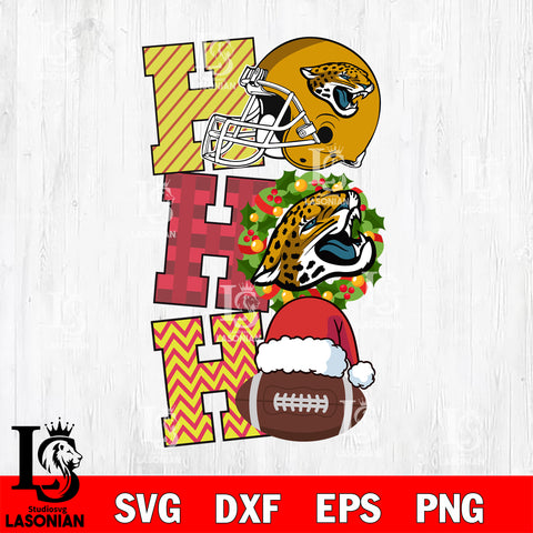 Jacksonville Jaguars hohoho svg dxf eps png, Digital Download , Instant Download