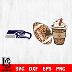 Fall Season Leopard Seattle Seahawks svg, NFL svg eps dxf png file, Digital Download , Instant Download
