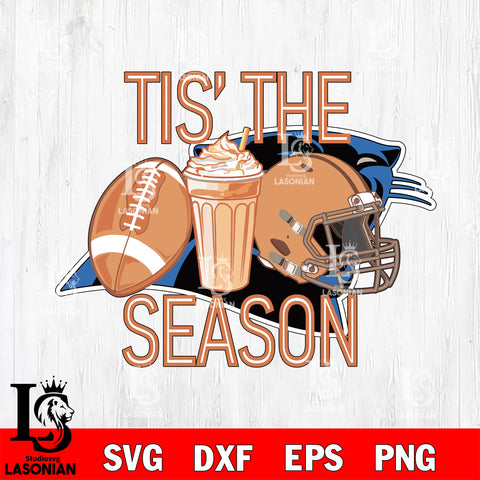 Carolina Panthers Tis the season svg eps dxf png file, Digital Download , Instant Download